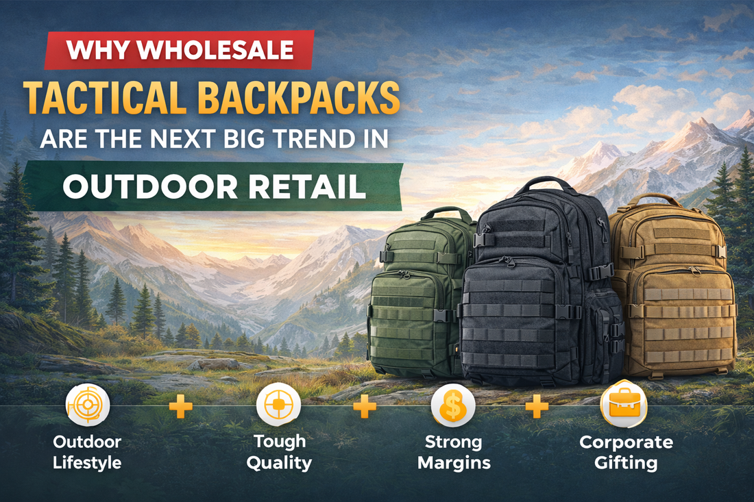 Why Wholesale Tactical Backpacks are the Next Big Trend in Outdoor Retail