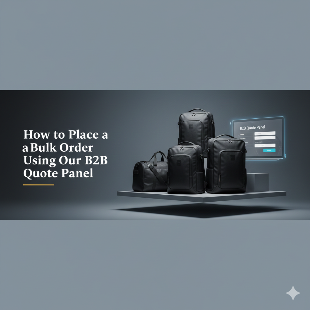 How to Place a Bulk Order Using Our B2B Quote Panel