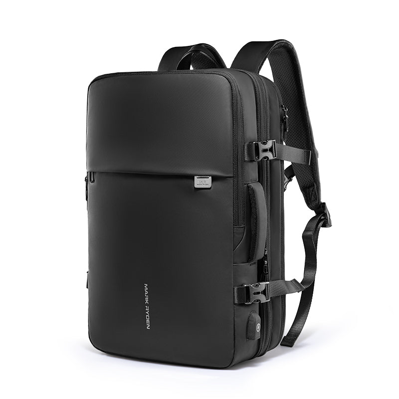 Mark Ryden 8057 oxford anti-theft backpack — side pocket view