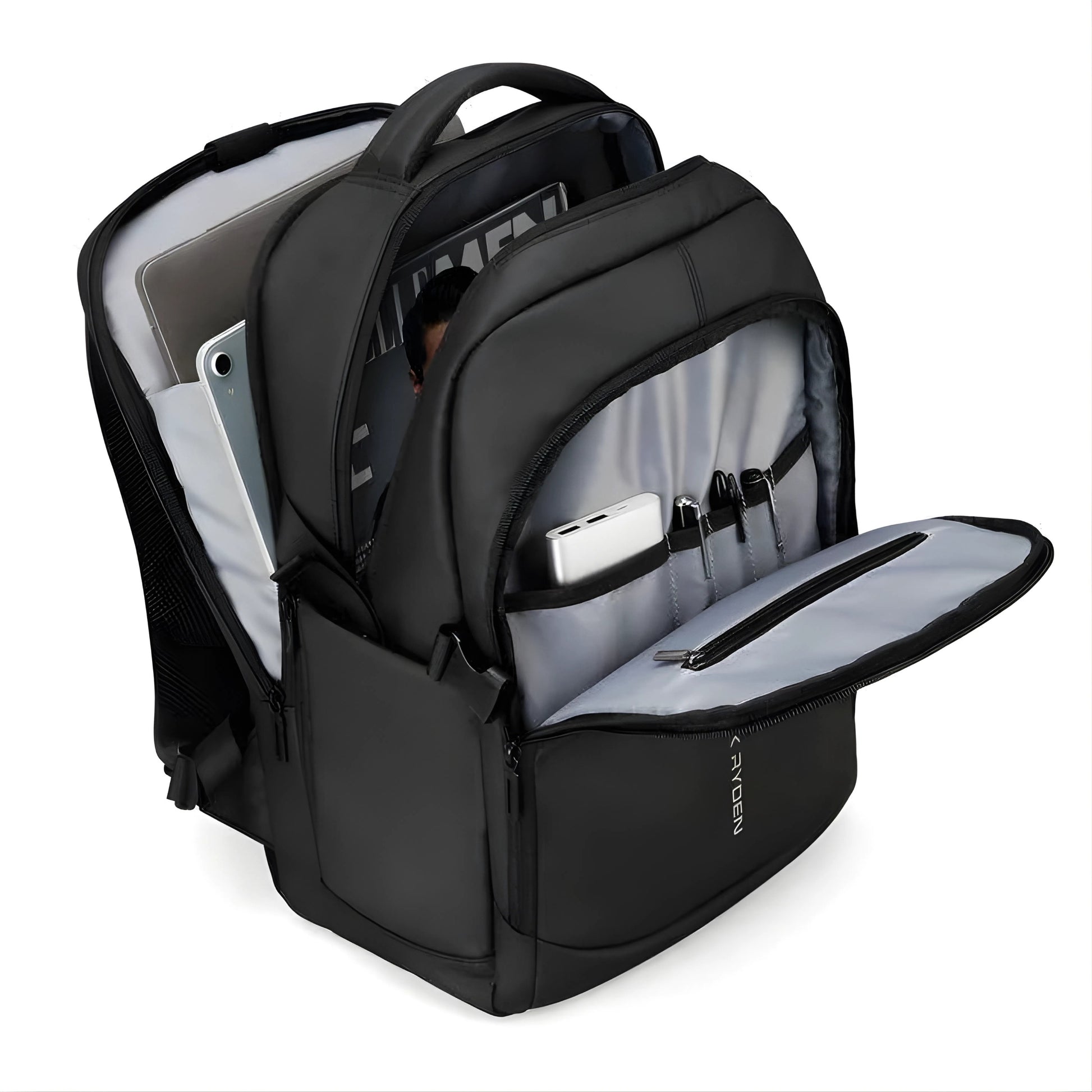 Mark Ryden 9191 oxford backpack — back panel view