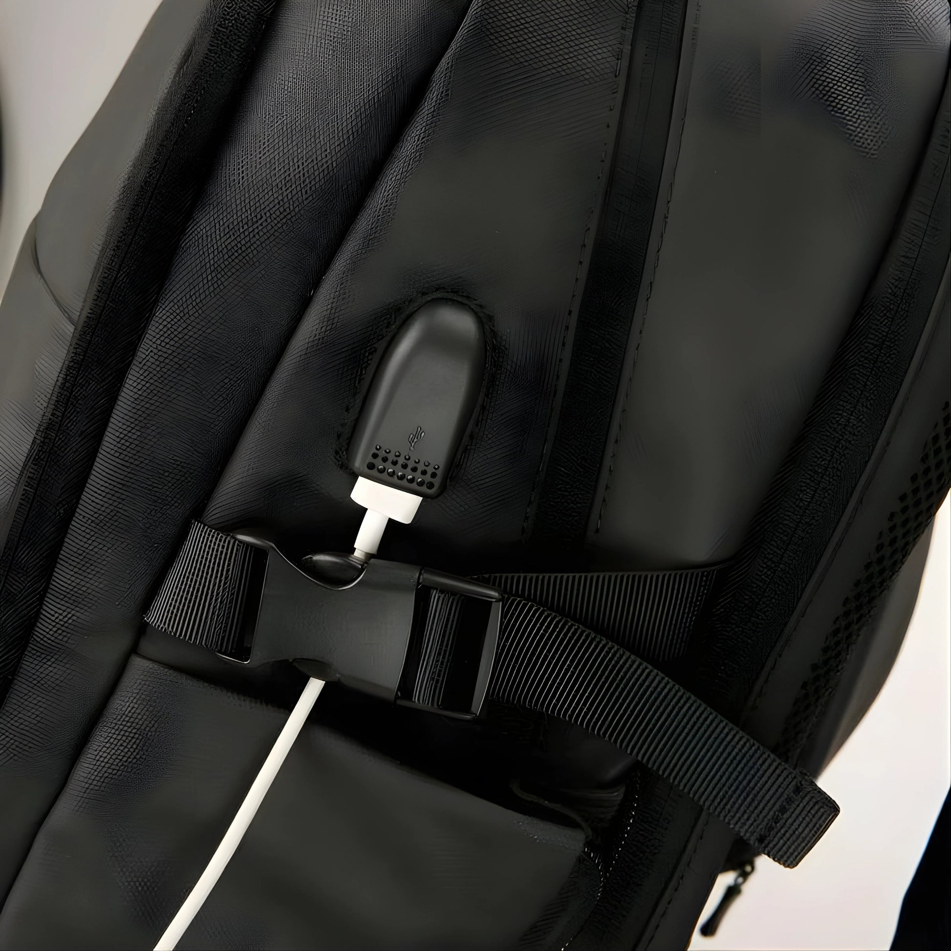 Mark Ryden 9191 oxford backpack — laptop sleeve detail