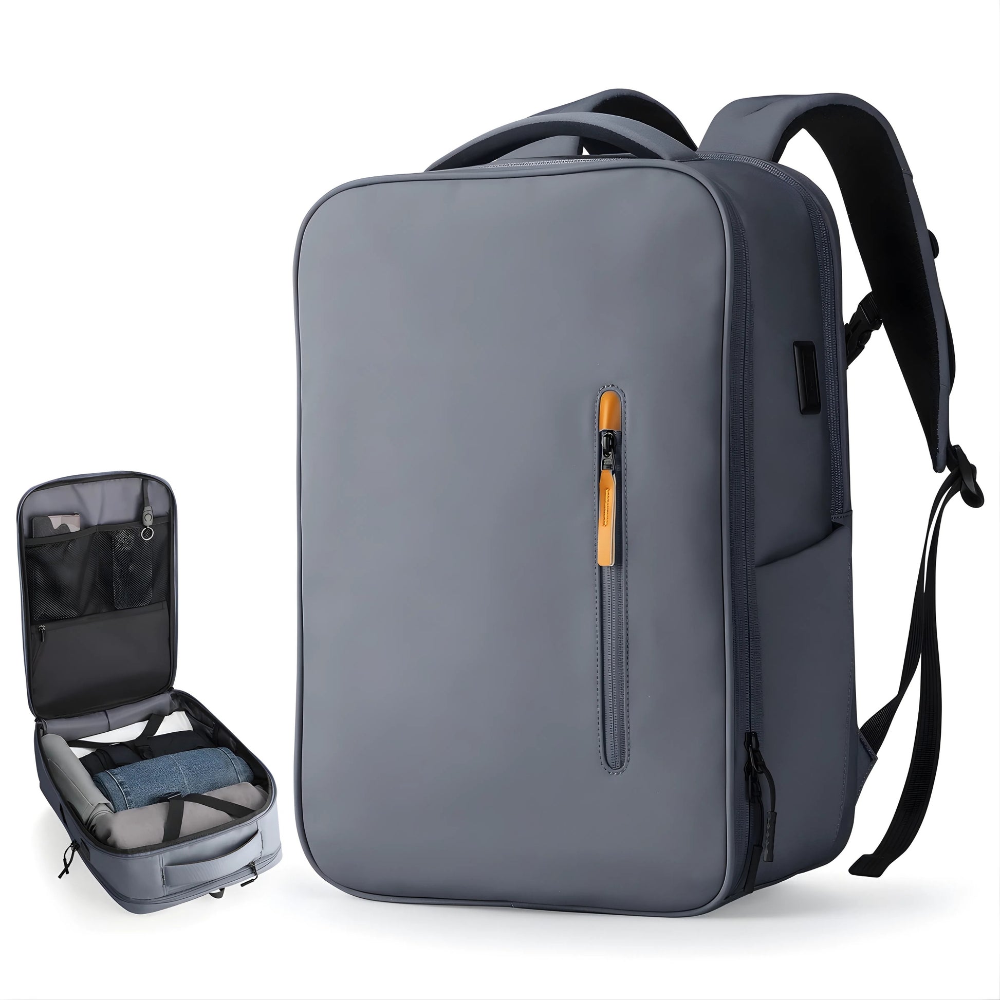 Mark Ryden 9202 oxford anti-theft backpack — side angle