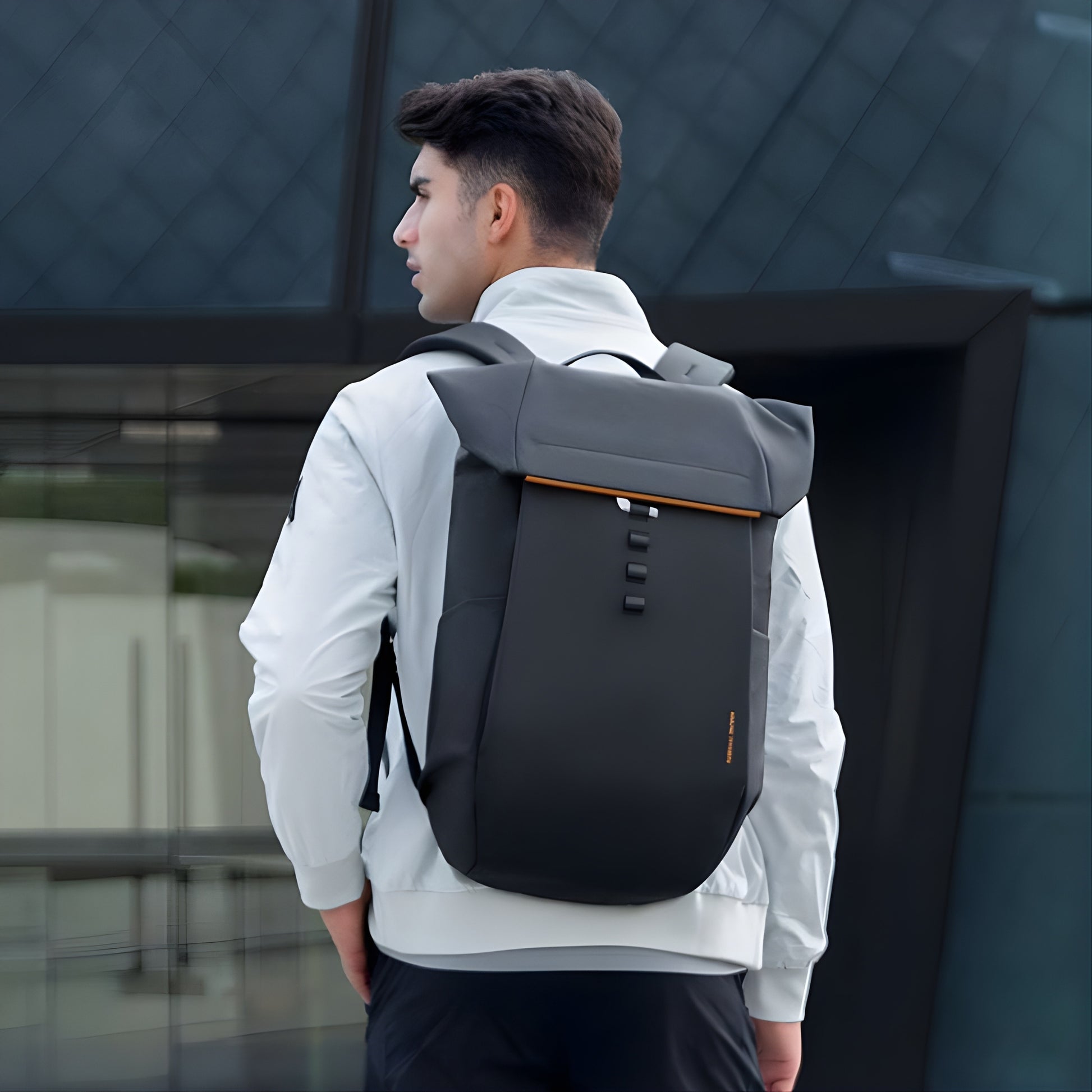 Mark Ryden 2975 oxford waterproof backpack — back panel view