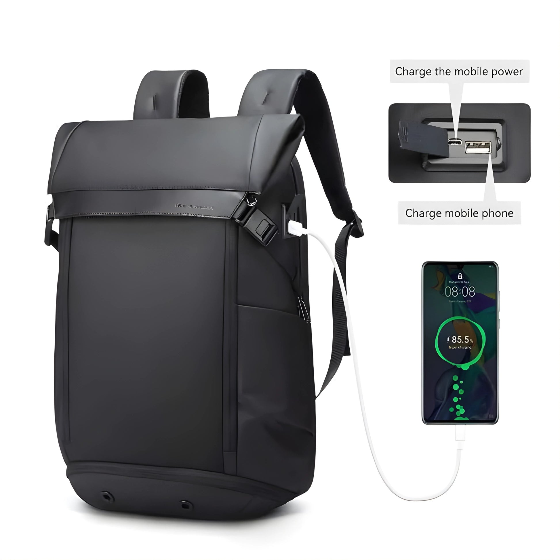 Mark Ryden 2966 oxford backpack — interior compartment