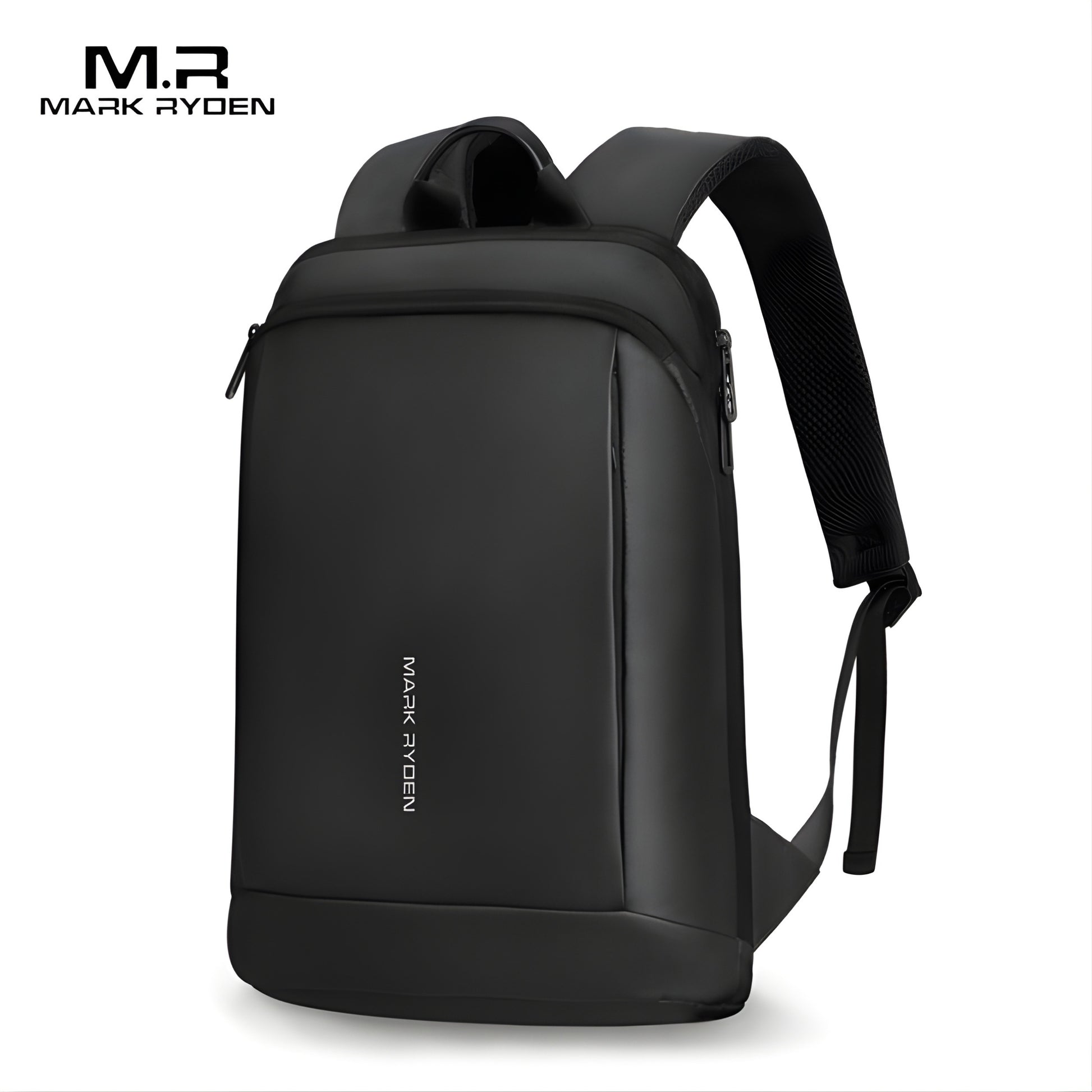 Mark Ryden 9813 oxford anti-theft backpack — side angle