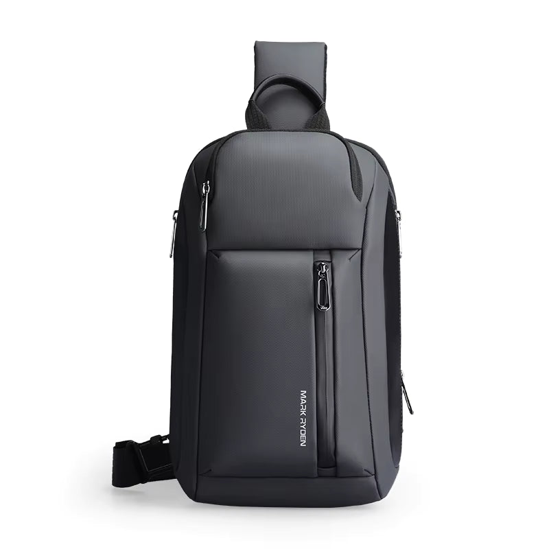 Mark Ryden 7808 oxford waterproof sling bag — side view